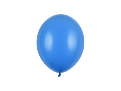 Balony pastelowe niebieskie chabrowe Pastel Cornflower Blue strong, 23 cm 3 szt.