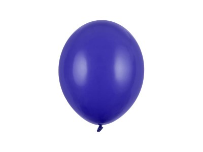 Balony pastelowe niebieskie granatowe Pastel Royal Blue strong, 27 cm 3 szt.