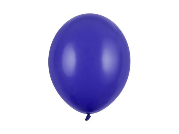 Balony pastelowe niebieskie granatowe Pastel Royal Blue strong, 30 cm 3 szt.