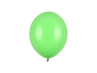 Balony pastelowe zielony jasny Pastel Bright Green strong, 23 cm 3 szt.
