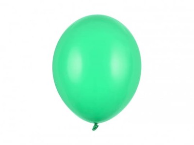 Balony pastelowe zielone Pastel Green strong, 30 cm 3 szt.