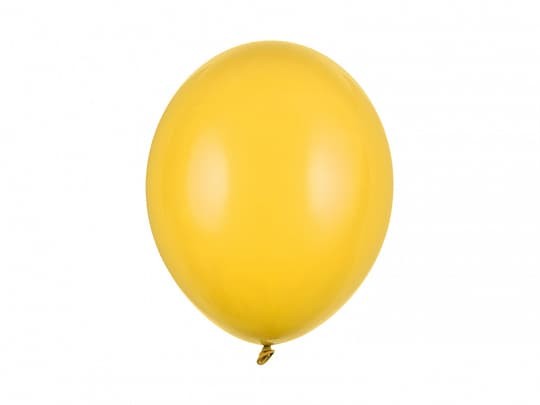 Balony pastelowe żółte Pastel Honey Yellow strong, 30 cm 10 szt.