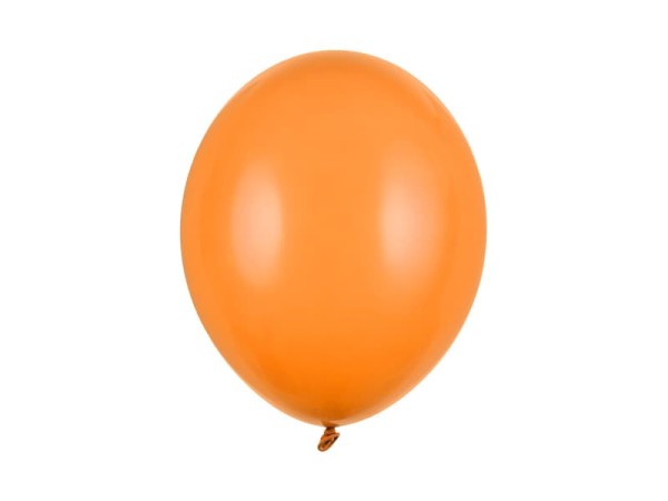 Balony metaliczne pomarańczowe Metallic Mandarin Orange strong, 30 cm 10 szt.