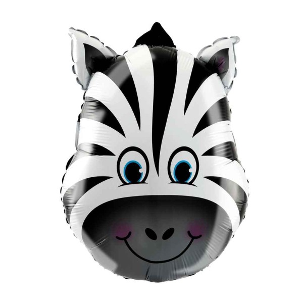 Balon foliowy zebra, 44x64 cm