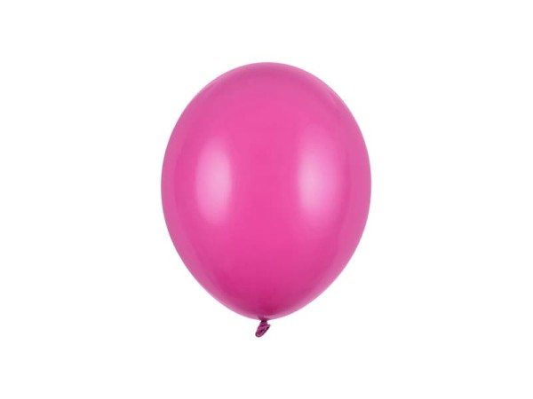 Balony pastelowe różowy mocny fuksja Pastel Hot Pink strong, 23 cm 3 szt.