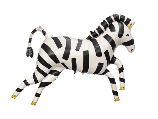 Balon foliowy Zebra, 115 x 85 cm