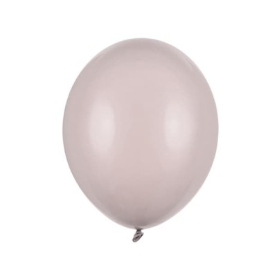Balony pastelowe ciepły szary Pastel Warm Grey strong, 30 cm 3 szt.