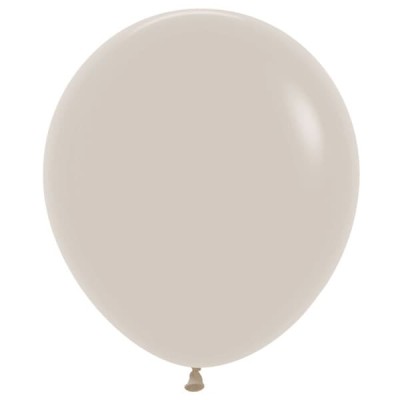 Balon pastelowy Pastel White Sand biały piasek beżowe, 45 cm 1 szt.