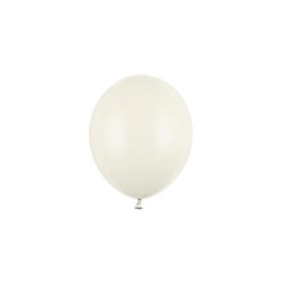 Balony pastelowe jasne kremowe Pastel Light Cream strong, 12 cm 3 szt.