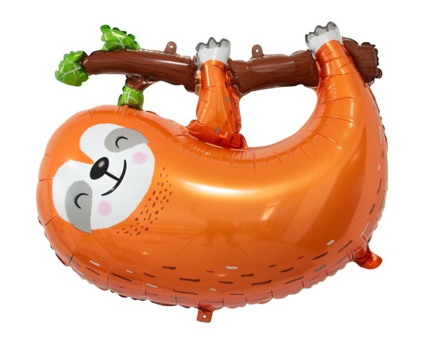 Balon foliowy Leniwiec, 81x70 cm
