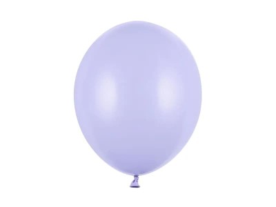 Balony pastelowe jasne fioletowe liliowe Pastel Light Lilac strong, 30 cm 3 szt.