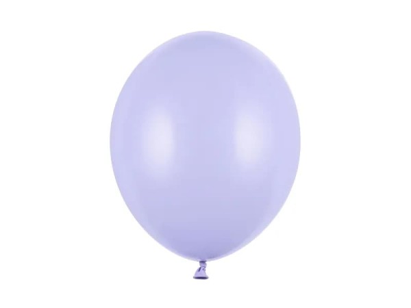 Balony pastelowe jasne fioletowe liliowe Pastel Light Lilac strong, 30 cm 3 szt.