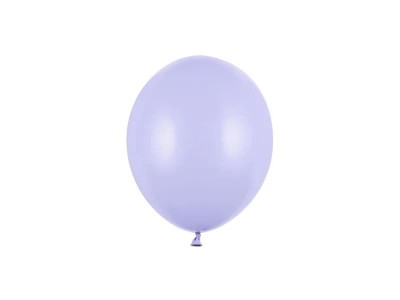 Balony pastelowe jasne fioletowe liliowe Pastel Light Lilac strong, 12 cm 3 szt.