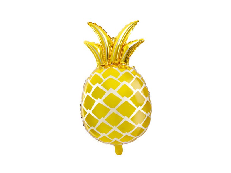 Balon foliowy złoty ananas