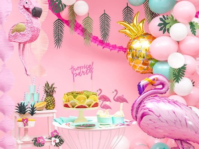 Balon ananas na Aloha party