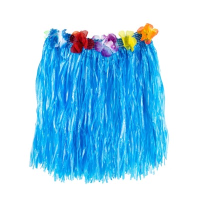 Spódnica hawajska niebieska