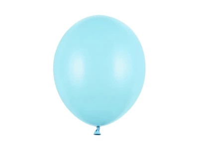Balony pastelowe niebieskie jasne Pastel Light Blue strong, 30 cm 3 szt.