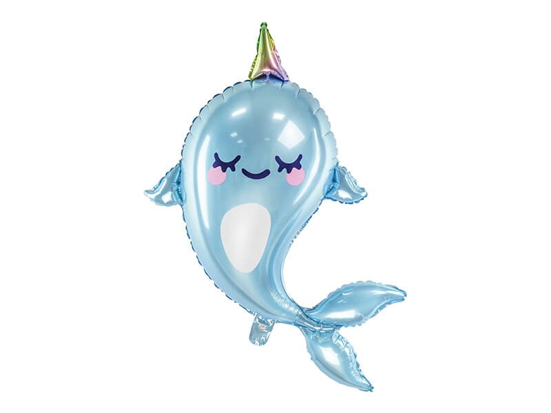 Balon foliowy narwal