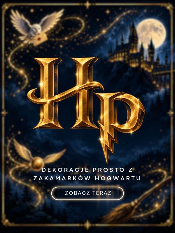 Magiczne dekoracje na przyjęcie Harry Potter Moje Party