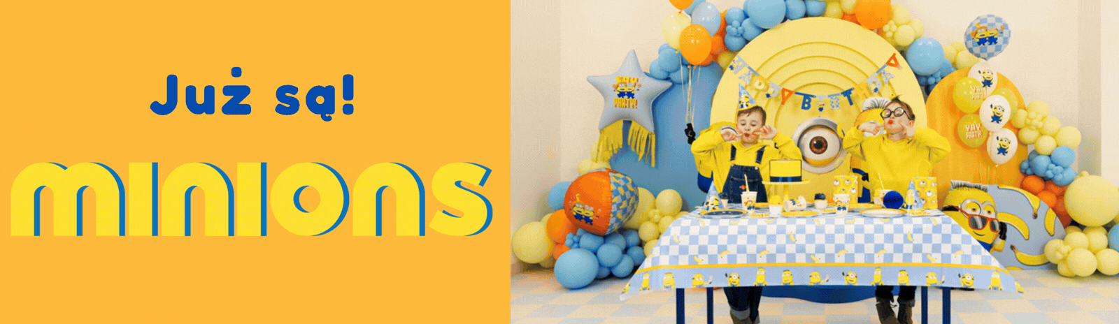 Dekoracje Minionki Moje Party